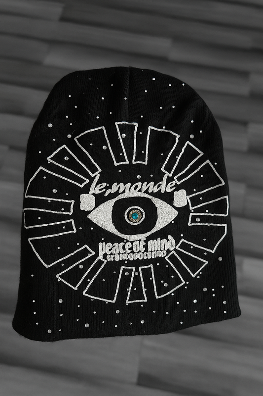 crystal eye beanie